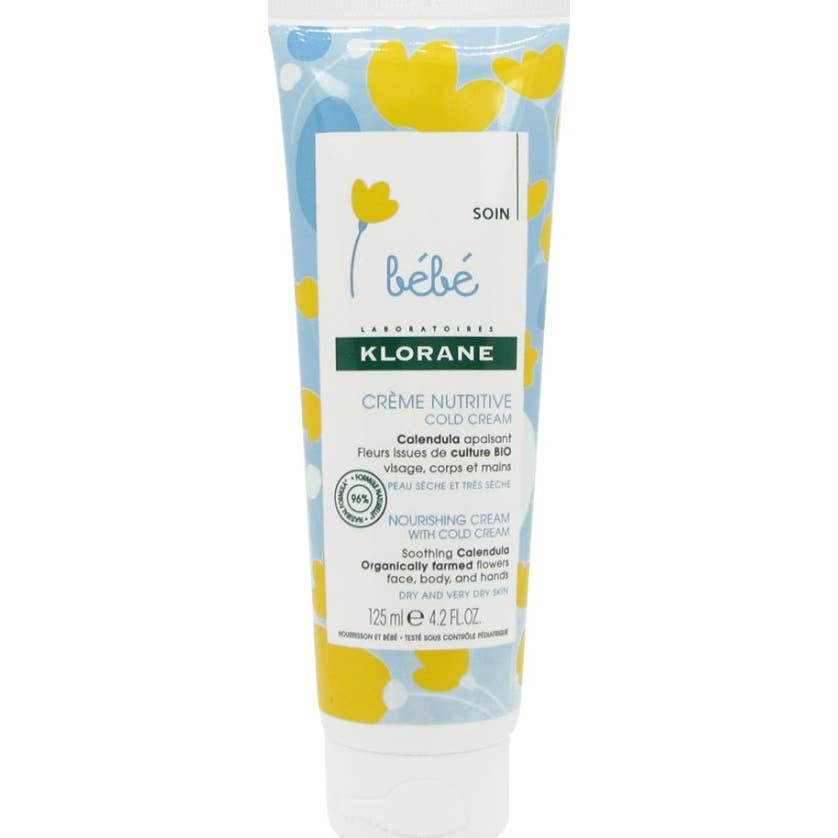 Klorane Bébé Crema Nutritiva Cold Cream 125ml