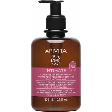 Apivita Intimate Plus gel limpiador suave íntimo árbol del té 300ml
