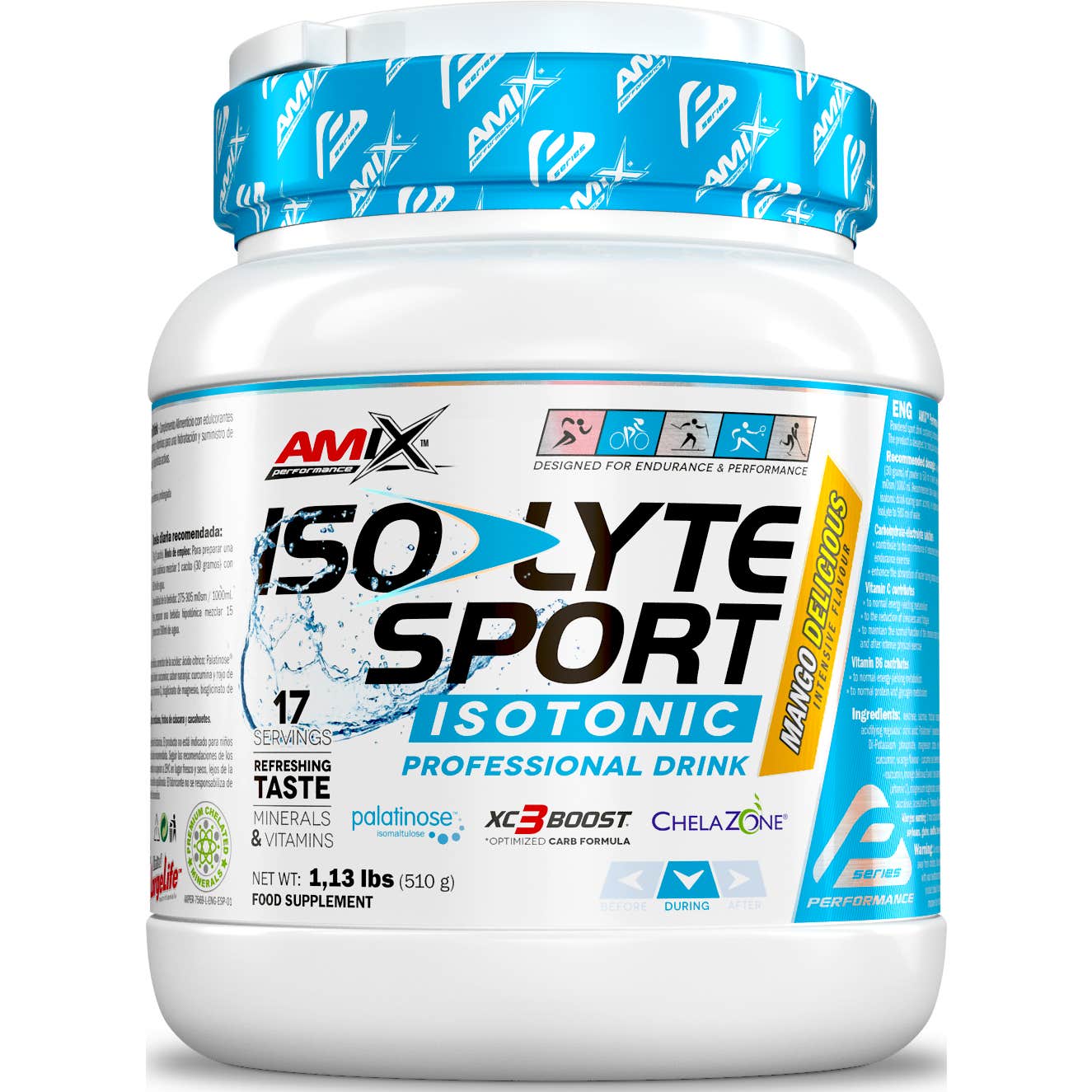 Amix Performance Isolyte Sport Drink Mango 510g | Natural Doctor
