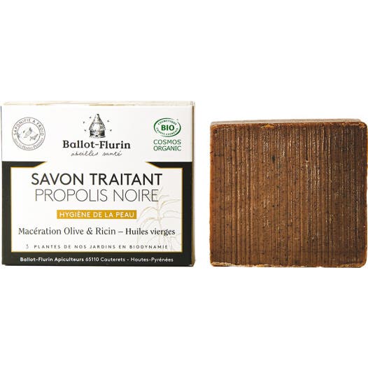 Ballot Flurin Jabón Tratamiento Propóleo Negro 100 g