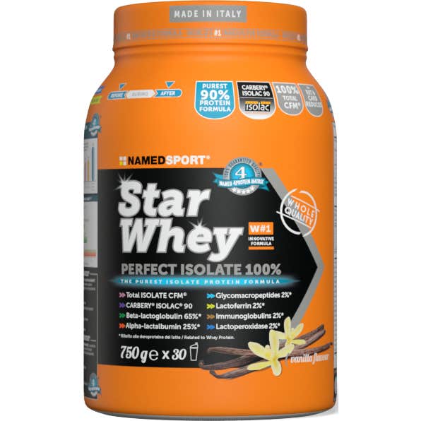 Named Namedsport Star Whey Isolate Vainilla 750 G