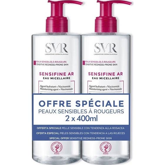 Svr Sensifine Ar Agua Micelar 2x400 ml