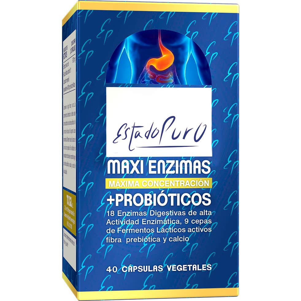 Tongil Estado Puro Maxi Enzimas + Probióticos 40caps