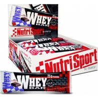 Nutrisport Barrita Energética Whey Chocolate Caja 12 uds