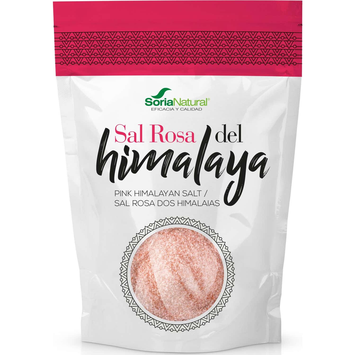 Soria Natural Sal Rosa Del Himalaya 1k