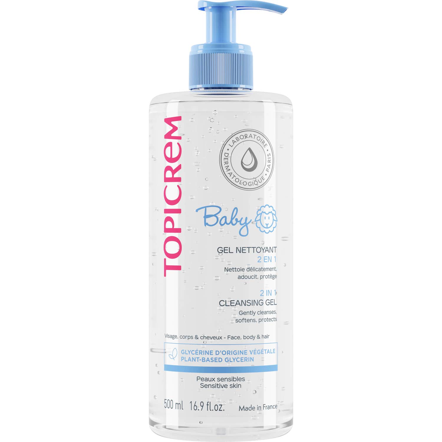 Topicrem Baby Gel Limpiador 500ml