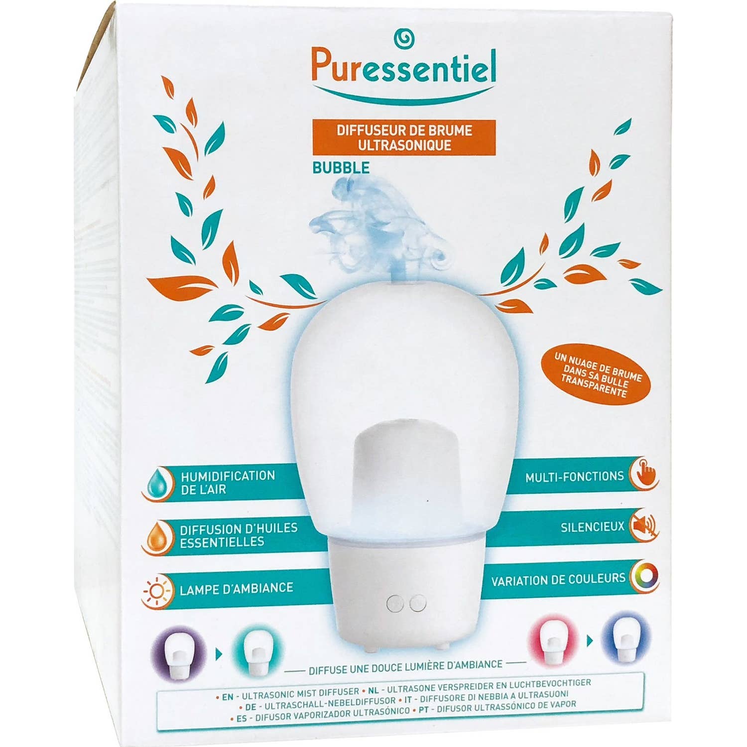 Puressentiel Difusor Ultrasonic Bubble 1ud