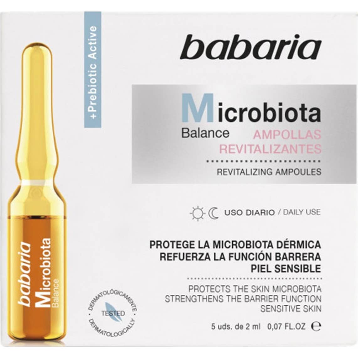 Babaria Microbiota Balance Ampollas Piel Sensible 5x2ml