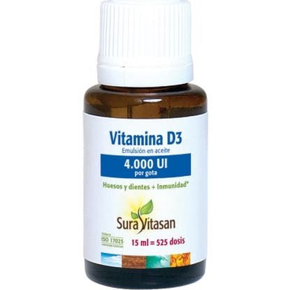 Sura Vitasan Vitamina D3 4000UI 15 ml