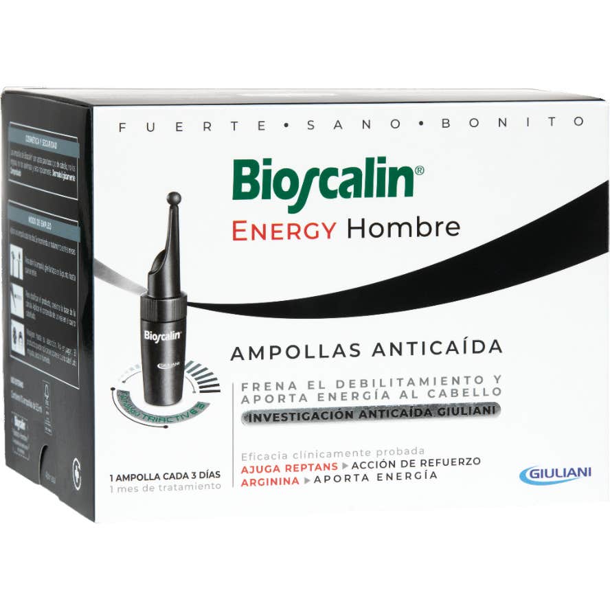 Bioscalin Hombre Energy Anticaída 10 Ampollas