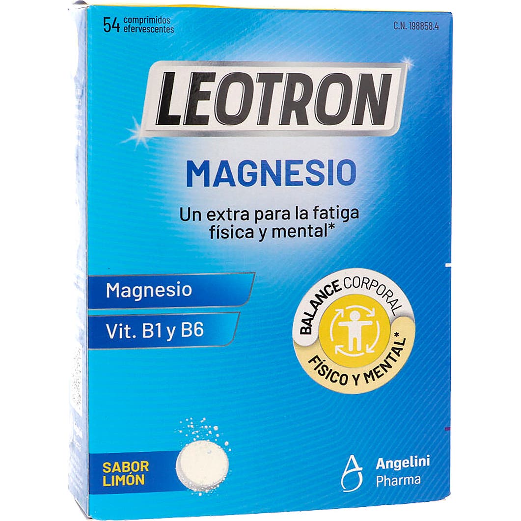 Leotron Magnesio Triple Acción 54caps
