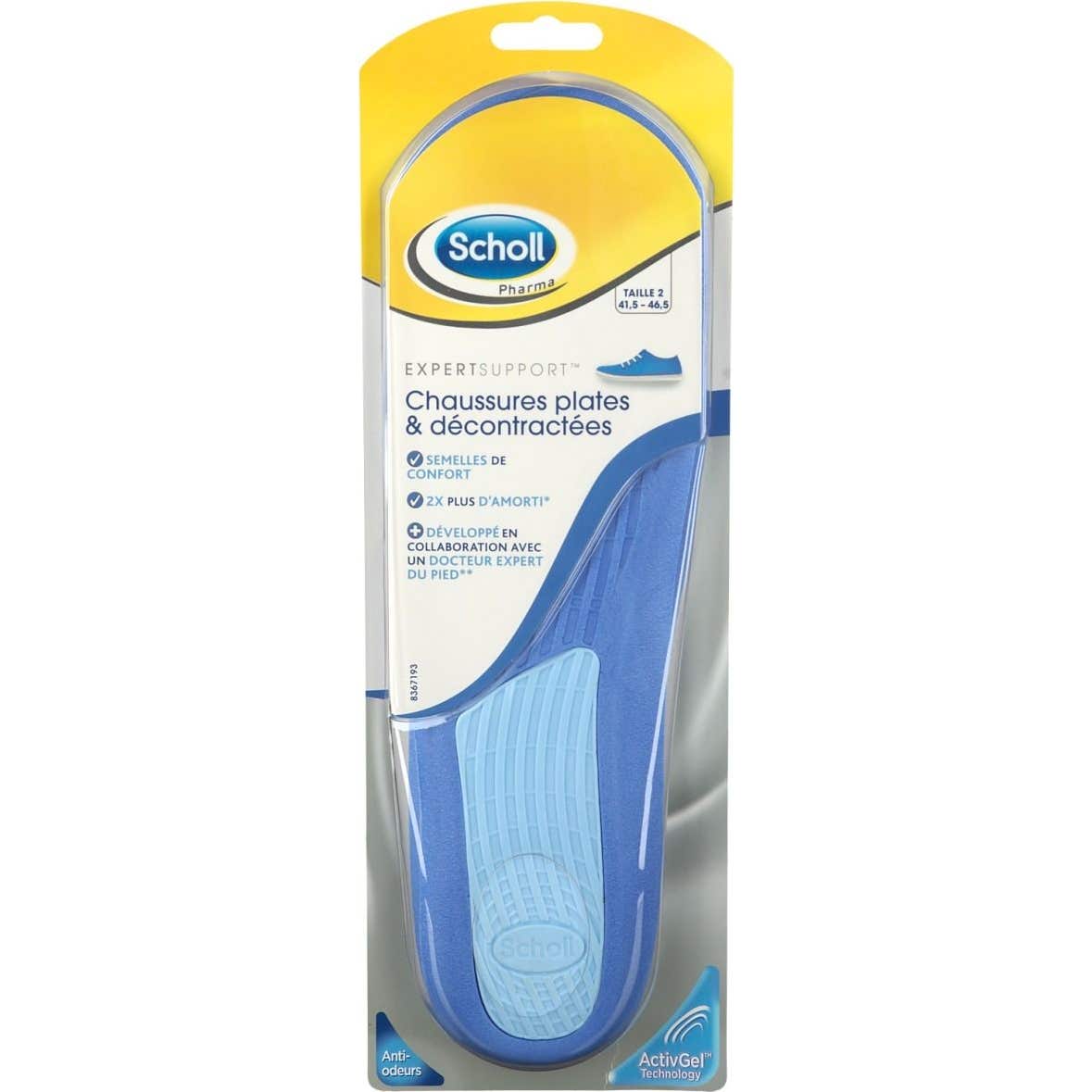 Scholl Decontractar la suela T2
