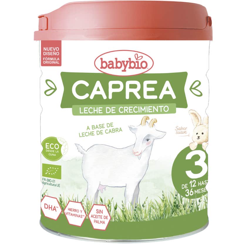 BabyBio Leche Caprea 3 Bio 800g