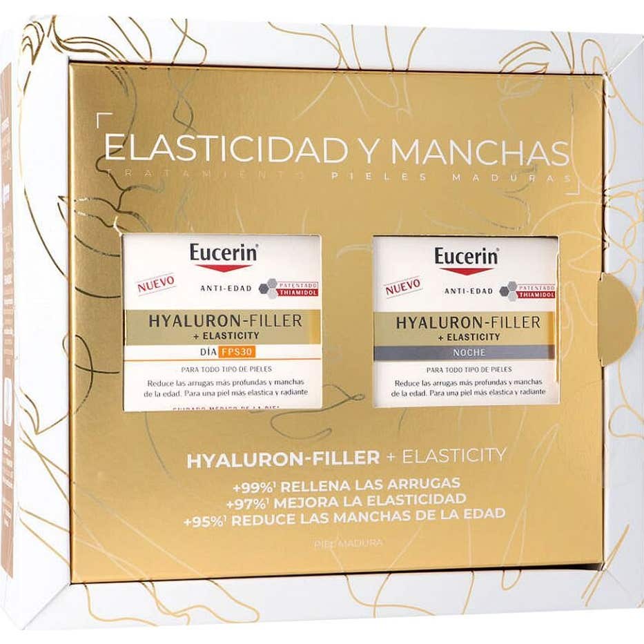 Eucerin Hyaluron Filler Elasticity Dia 50ml + Crema Noche 50 ml