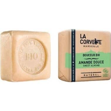La Corvette 3 X Pastilla De Jabón De Almendra Dulce Bio 100 G - Imagen 3