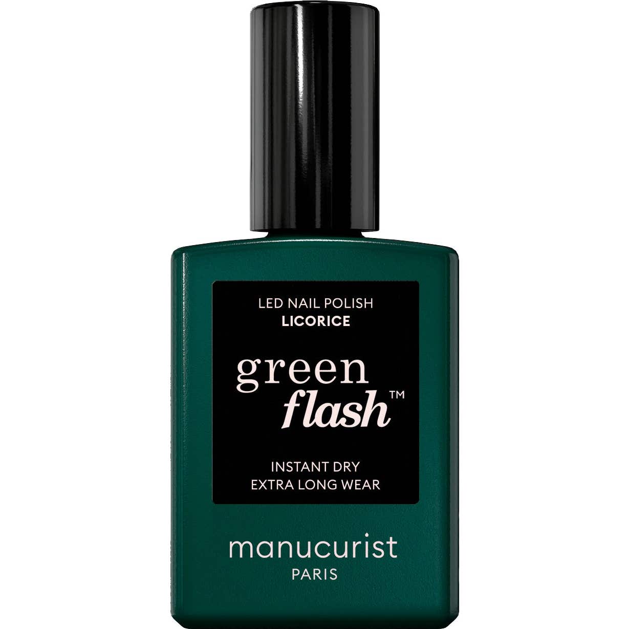 Manucurist Green Flash Esmalte Uñas Licorice 15ml