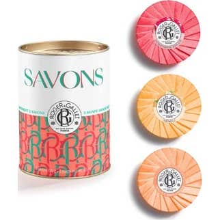 Roger & Gallet Set Jabón Jengibre Rojo Neroli Oeillet Mignardi