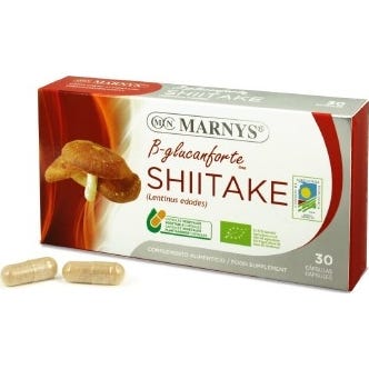 Marnys B-glucanforte Shiitake BIO 30 caps
