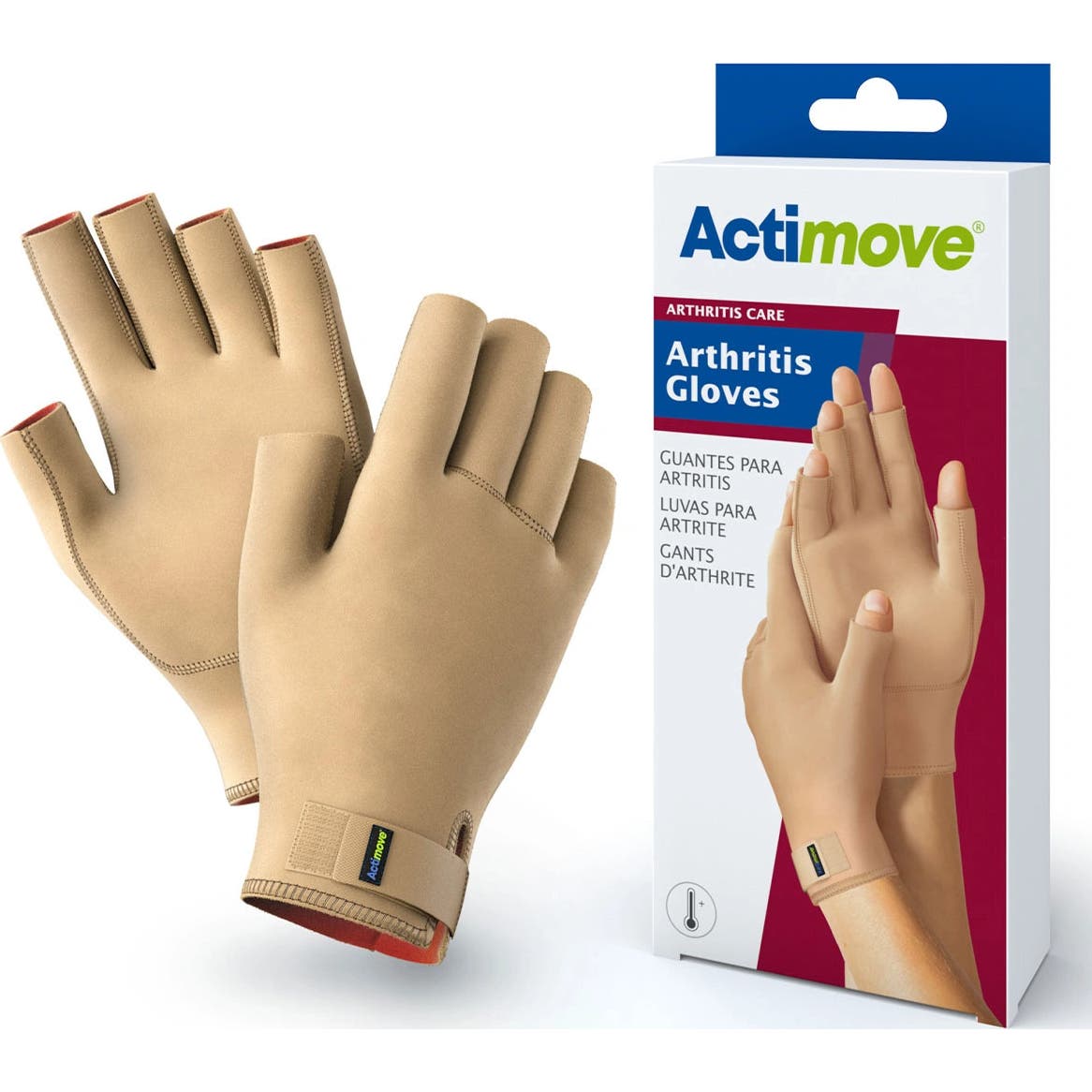 Actimove Arthritis Care Gloves Size L Beige 1ud