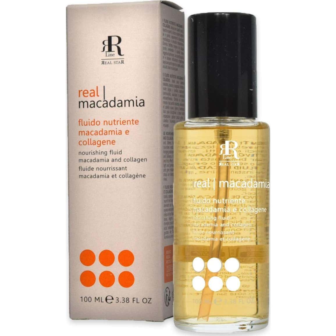 RR Line Real Macadamia Fluido Nutritivo Macadamia y Colageno 100ml