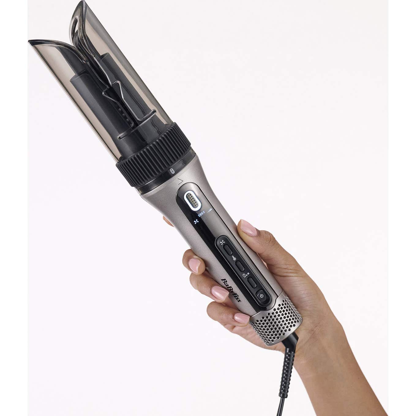 Moldeador - BaByliss Style Secret Air C6688E, 100% automático, Rizos y ondas fáciles, 11 configuraciones de peinado, Resultados duraderos – imagen 4