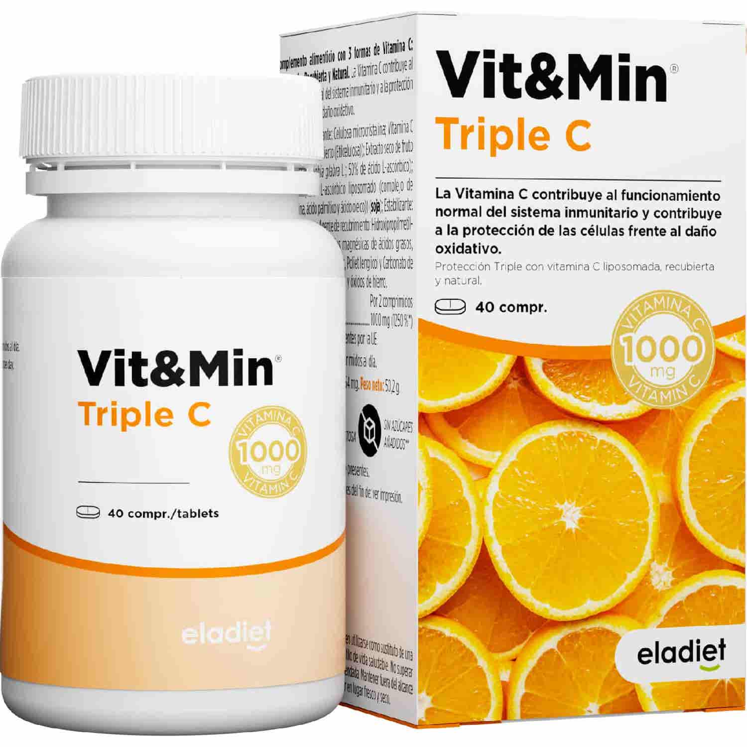 Eladiet Vit&Min Triple C 40comp