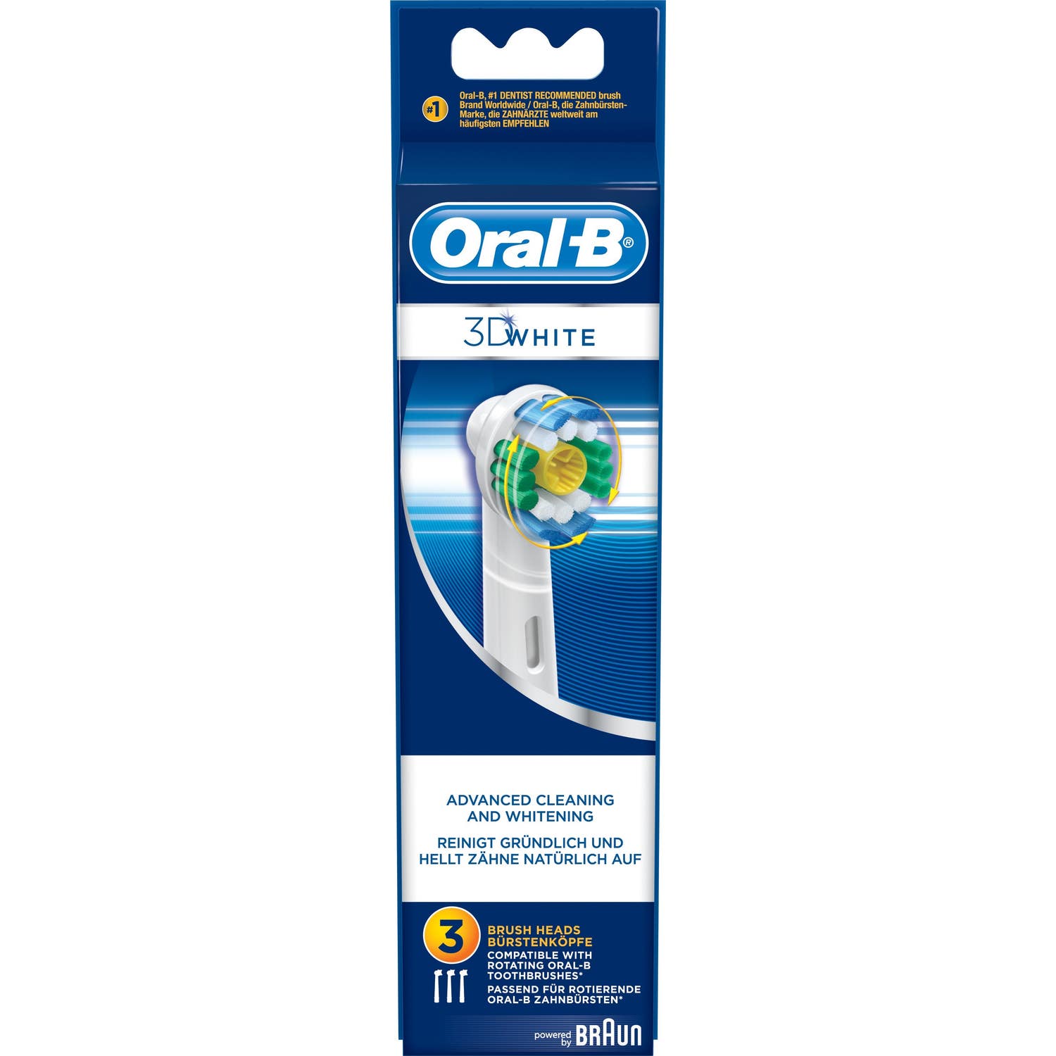Oral-B® 3D White recambios 3uds