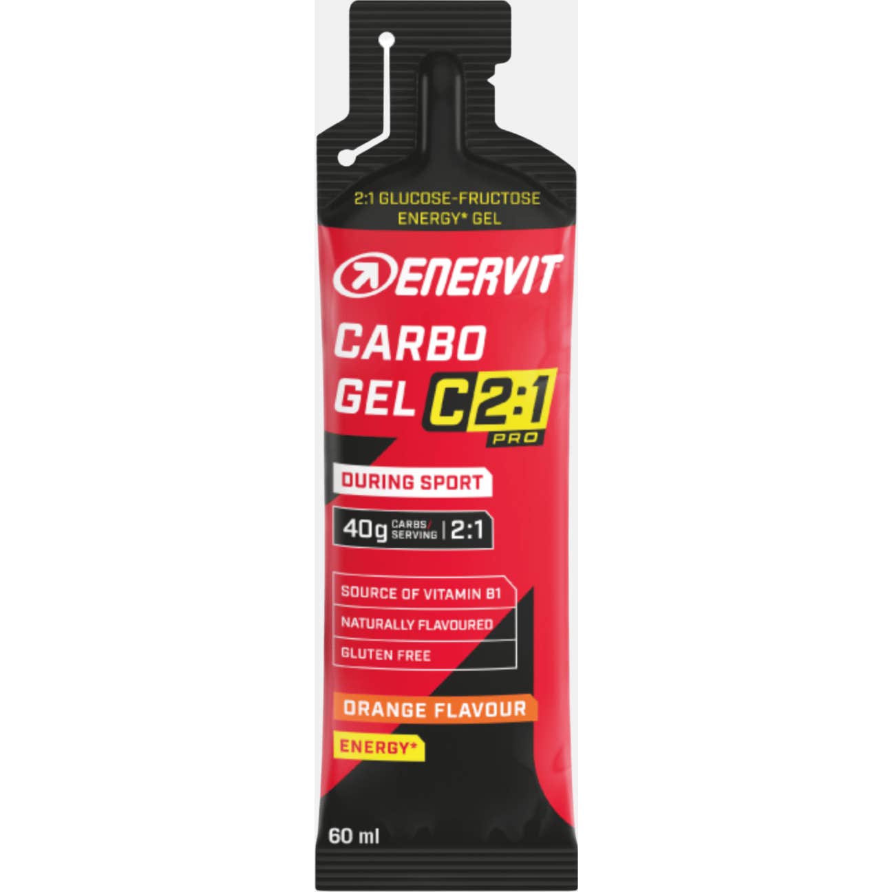 Enervit Carbo Jelly During Sport C2:1 Pro Naranja 60ml