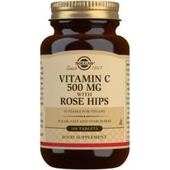Solgar Rose Hips C 500 Mg 100 Comp. | La Ventana Natural - Imagen 3