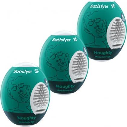Satisfyer Noughty Huevo Masturbador 3 uds