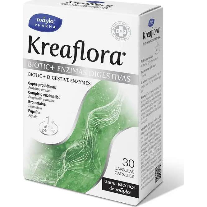 Mayla Kreaflora Enzimas Digestivas 30 Caps