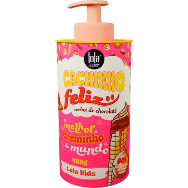 Lola Cosmetics Crema Peinado Chocolate Cachinho Feliz 450g