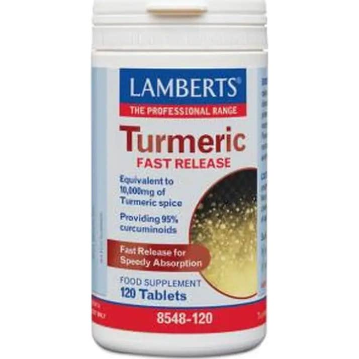 Lamberts Cúrcuma de Liberación Rápida 120 tabs