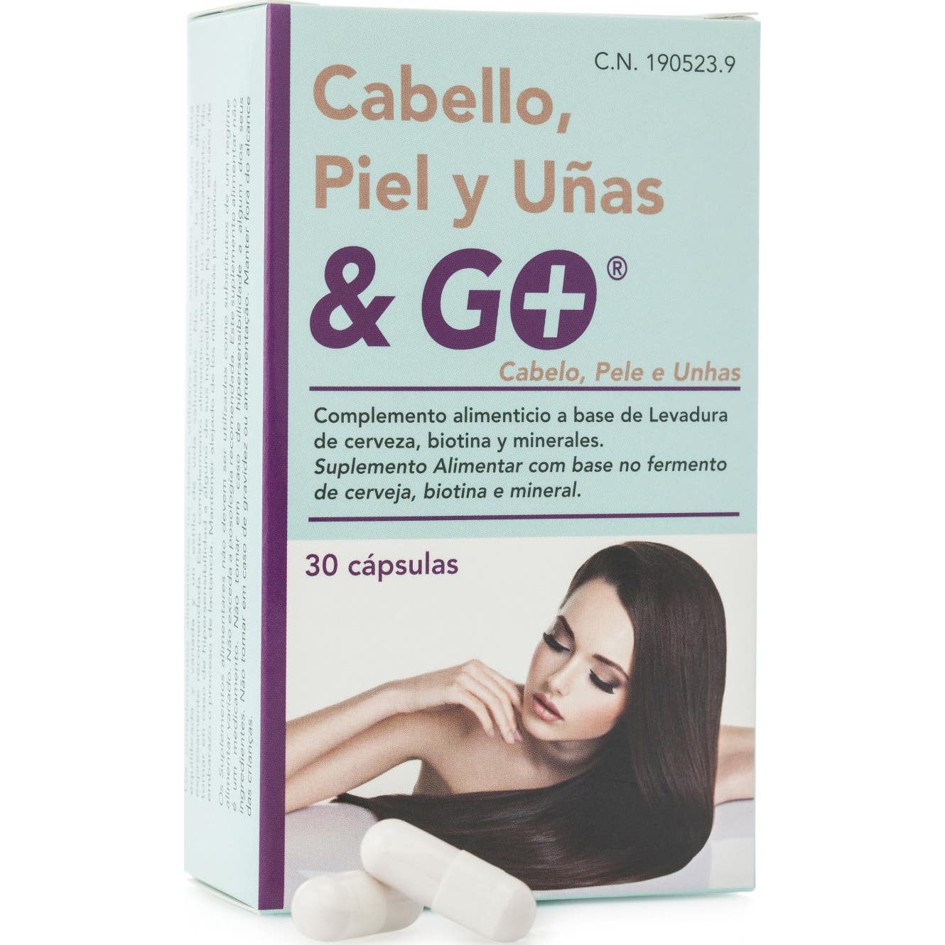 & GO Cabello Piel Uñas 30 Cápsulas
