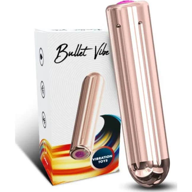 Armony Warhead Bala Vibradora Control Remoto Dorado 2 cmx8.8 cm
