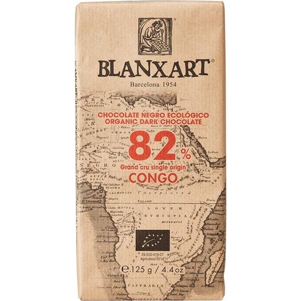 Blanxart Chocolate Negro 82% Congo Bio 80 g