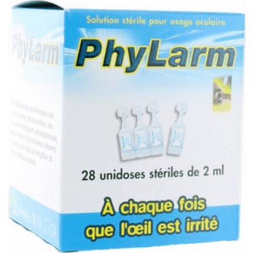 Phylarm Pack Solución Ocular Irrigación 0,9% 28x2ml