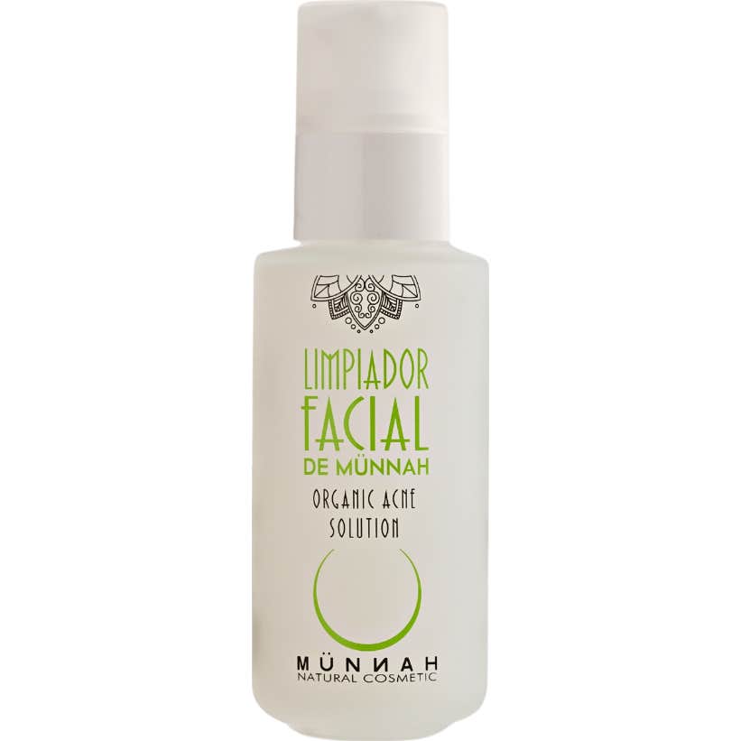 Münnah Natural Cosmetic Acne Solution Limpiador Facial 125ml