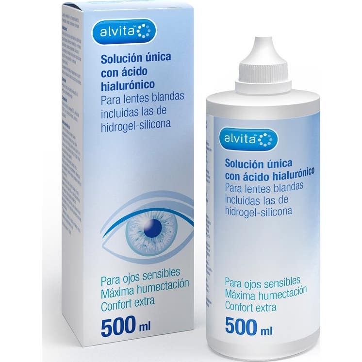 Alvita Solución Única Ácido Hialurónico 500ml