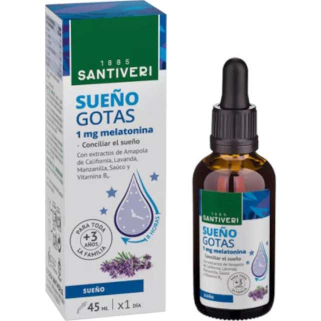 Santiveri Sueño 1 mg Melatonina 45 ml