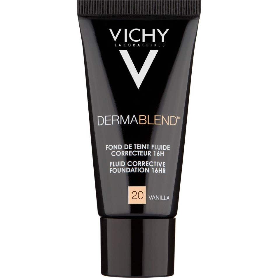 Vichy Dermablend Base de Maquillaje Fluido Corrector 16h 20 Vanilla 30ml