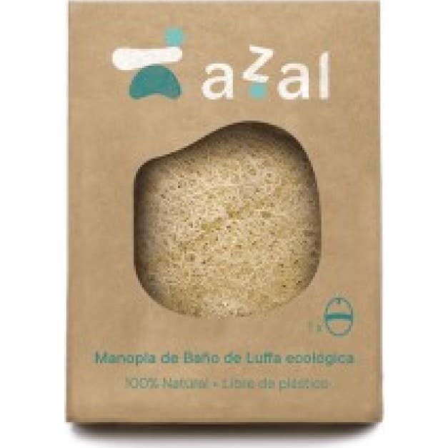 Azal Manopla Baño Luffa Eco Ovalada Asa 1 ud