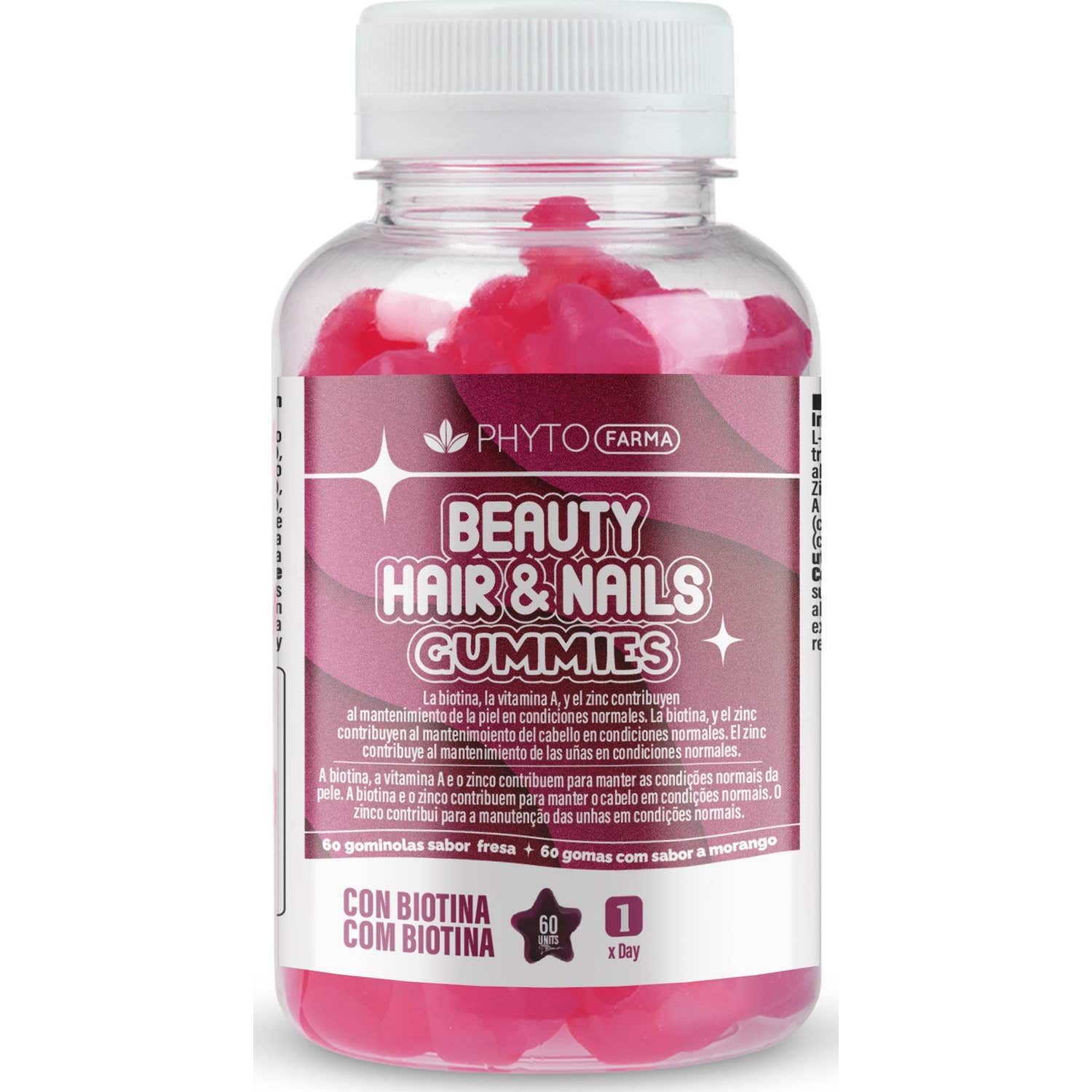 Phytofarma Beauty Hair & Nails 60 Gummies | Natural Doctor