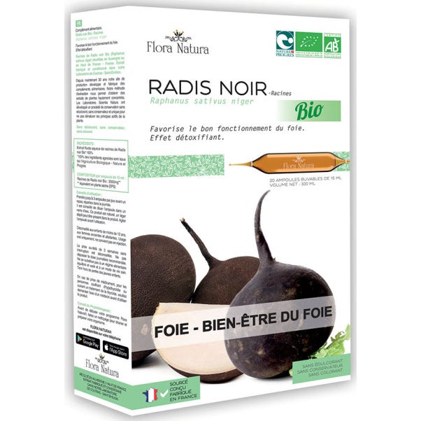 Flora Natura Rábano Negro Bio 20x15 ml