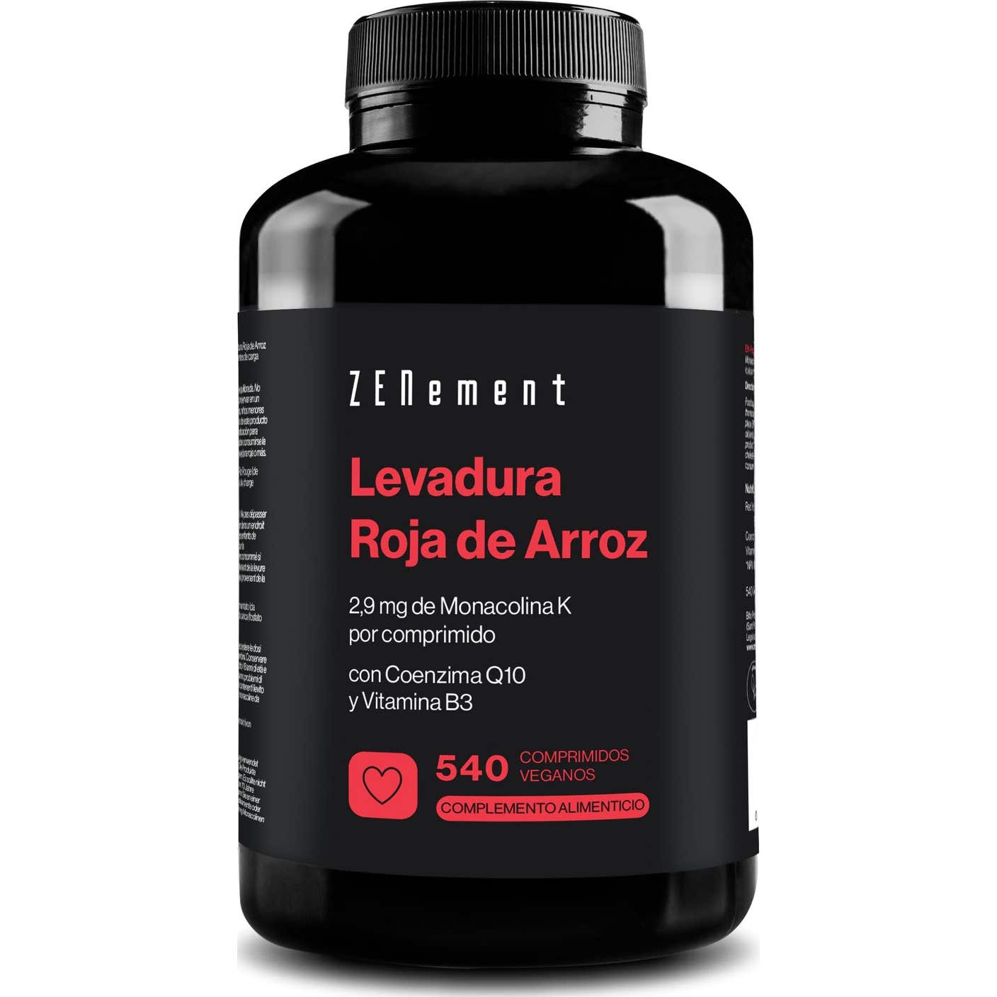 Zenement Levadura Roja Arroz 540 caps