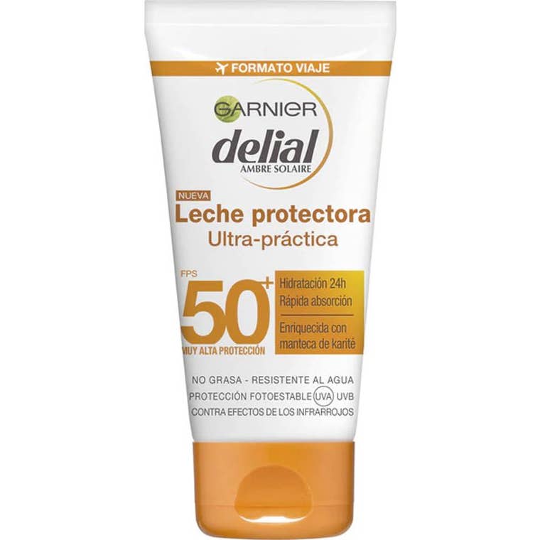 Garnier Delial Hydra 24 h Protect Leche Protectora SPF50+ 50 ml