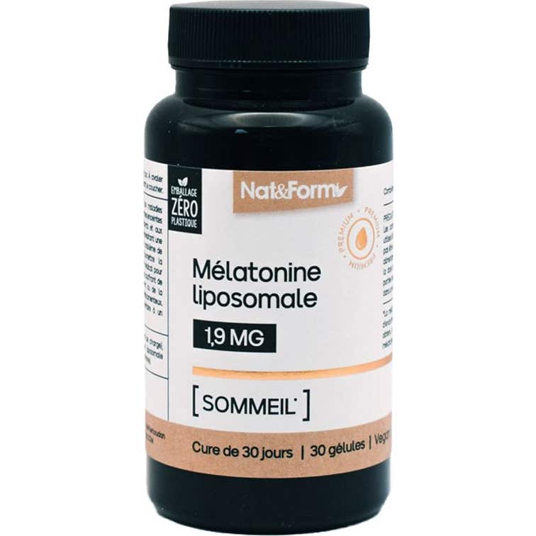 Nat&Form Melatonina Liposomal 1.9 mg 30 caps