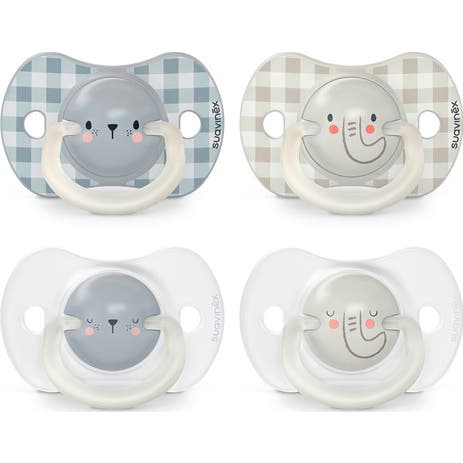 Suavinex Chupete Night & Day Anatómico Silicona 6-18m 2 uds