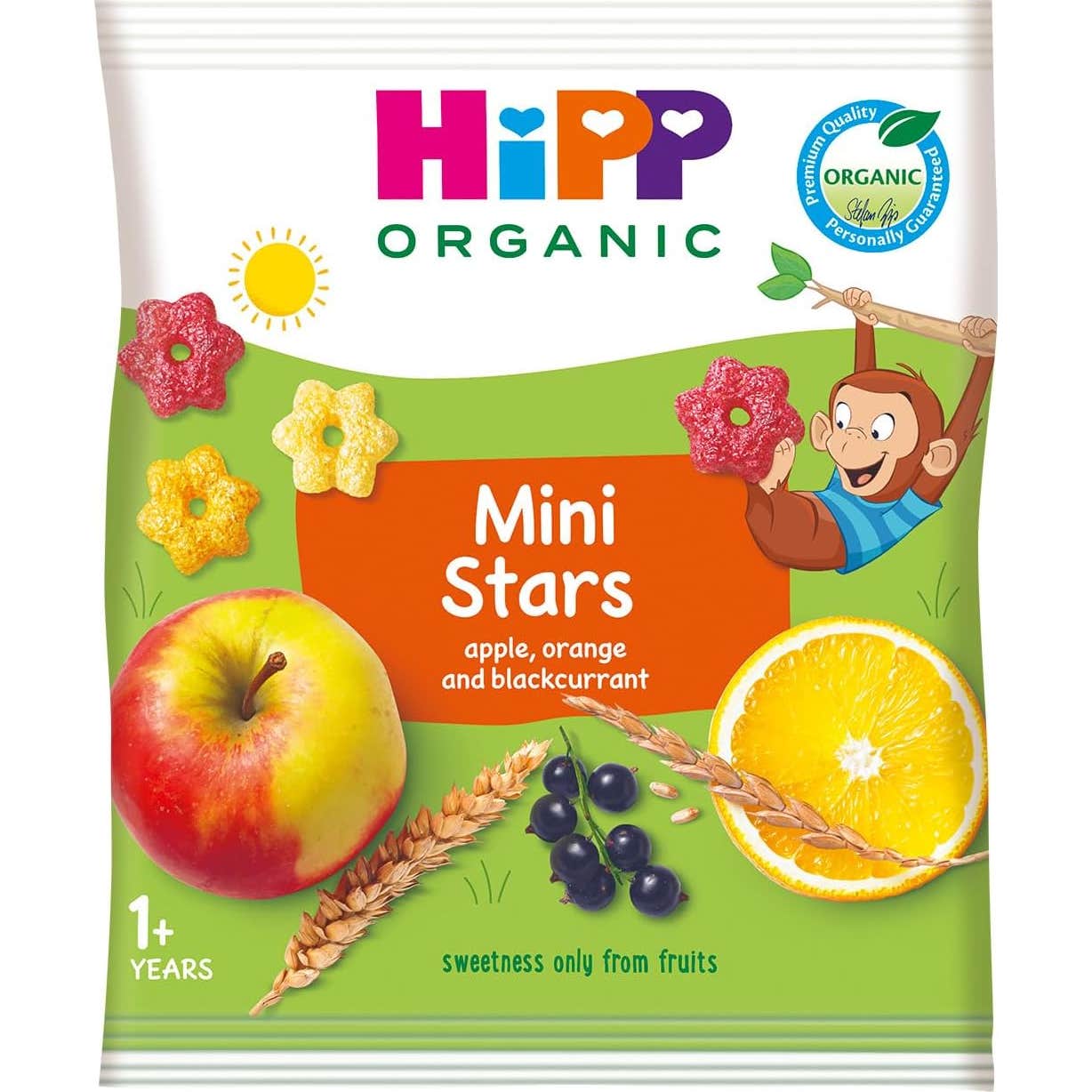 Hipp Bio Estrellitas con Frutas Snack 30 g