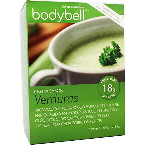 Bodybell Crema Sabor Verduras 7 sobres